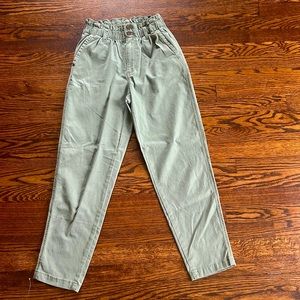 sage green pants